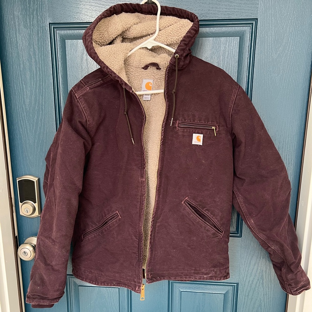 Carhartt Women's Sherpa Lined Sandstone Sierra Jacket